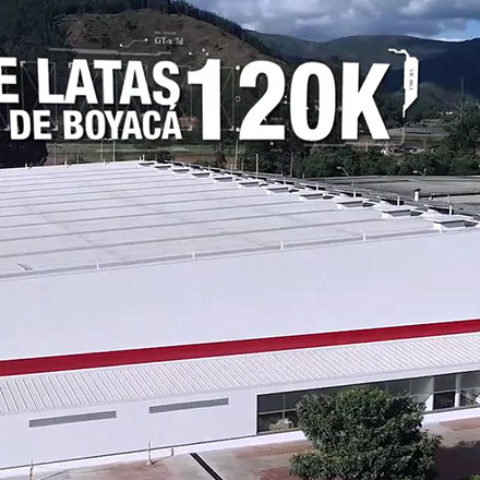 CONSTRUCCIÓN LINEA DE LATAS 120K CERVECERÍA DE BOYACÁ